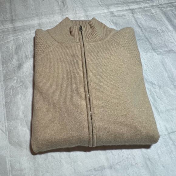Movetes Cashmere Zip Sweater XS NWT - Picture 5 of 6